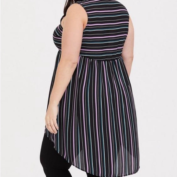 Torrid Lexie Georgette Tunic Tank - Picture 2 of 4